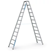 ZARGES Állólétra 2x12 fokos eloxált Saferstep B