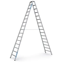 ZARGES Állólétra 2x16 fokos eloxált Saferstep B