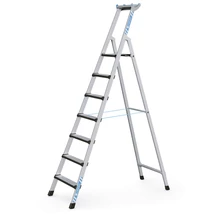 ZARGES Comfortstep S csavarozott lépcsős állólétra 1x7 fokos (Munkamagasság: 3,75m)
