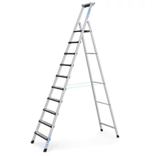 ZARGES Comfortstep S csavarozott lépcsős állólétra 1x10 fokos (Munkamagasság: 4.5m)