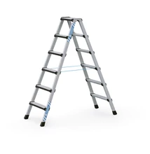 ZARGES Csavarozott lépcsős állólétra eloxált  2x6 fokos - Comfortstep B