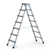 ZARGES Csavarozott lépcsős állólétra eloxált  2x7 fokos - Comfortstep B