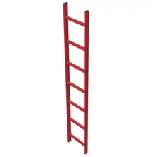 ZARGES Aknalétra GFK 6 fokos 1,68méter (400mm)