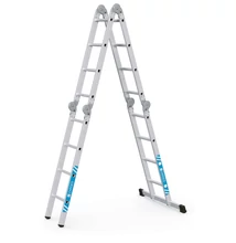 Zarges peremezett sokcélú létra, négyrészes 4x4 fokos Multitec M (Munkamagasság:5,5m)