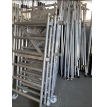 HASZNÁLT kb 3 hónapot használt  GARANCIÁVAL! Zarges PaxTower 1T, 7,55 m munkamagasság, 6-os csomag