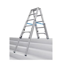 Krause Stabilo Teleszkópos lépcsőfokos két oldalon járható létra 2X5 Fokos