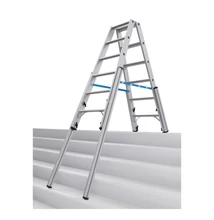Krause Stabilo Teleszkópos lépcsőfokos két oldalon járható létra 2X6 Fokos