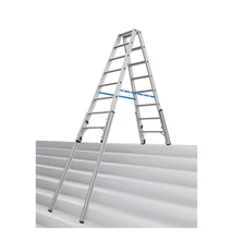Krause Stabilo Teleszkópos lépcsőfokos két oldalon járható létra 2X8 Fokos