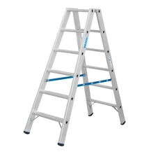 Krause STABILO Két oldalon járható létra 2x6 R13 lépcsőfokokkal