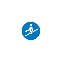 Krause RENDELKEZŐ JELEK „KORLÁT HASZNÁLAT“ 30 MM, 12 DARAB