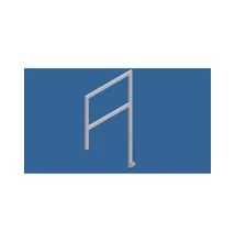 Krause STABILO Átlépőkorlát rögzített létrához 900 mm