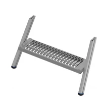 Krause STABILO Lépcsőelem 2 lépcsőfokos dobogóhoz, profilrács