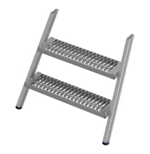 Krause STABILO Lépcsőelem 3 lépcsőfokos dobogóhoz, profilrács