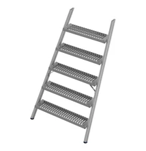 Krause STABILO Lépcsőelem 6 lépcsőfokos dobogóhoz, profilrács