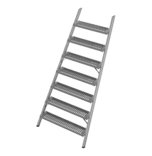 Krause STABILO Lépcsőelem 8 lépcsőfokos dobogóhoz, profilrács