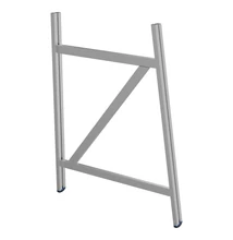 Krause STABILO Támasztóelem 5 lépcsőfokos dobogókhoz, bordázott