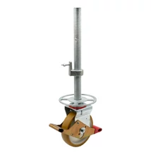 KRAUSE STABILO KERÉK 200MM ÁLLíTHATÓ MAGASSÁGÚ Gumírozott