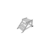 Krause DOBOGÓS LÉPCSŐ, GURÍTHATÓ (KÖNNYŰFÉM) MUNKAMAG. 2,8 M, SZ 0,8 M