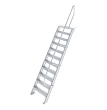 Krause LÉPCSŐ (KÖNNYŰFÉM), 11 FOKOS 1,0 M, 60°