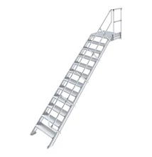 Krause LÉPCSŐ DOBOGÓVAL (KÖNNYŰFÉM) 12 FOKOS 0,6 M, 45°