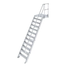 Krause LÉPCSŐ DOBOGÓVAL (KÖNNYŰFÉM) 12 FOKOS 0,6 M, 60°