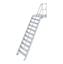 Krause LÉPCSŐ DOBOGÓVAL (KÖNNYŰFÉM) 11 FOKOS 0,8 M, 60°