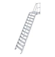 Krause LÉPCSŐ DOBOGÓVAL (KÖNNYŰFÉM) 13 FOKOS 0,8 M, 60°