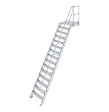 Krause LÉPCSŐ DOBOGÓVAL (KÖNNYŰFÉM) 15 FOKOS 0,8 M, 60°