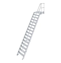 Krause LÉPCSŐ DOBOGÓVAL (KÖNNYŰFÉM) 16 FOKOS 0,8 M, 60°