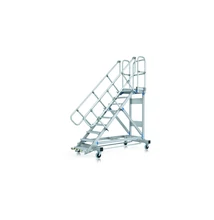 ZARGES Gurulós dobogós lépcső ZARGES ERGO Stop-pal 1070_45°_800