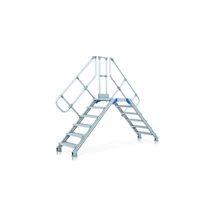 ZARGES Helyhez rögzített áthidaló egyoldali kapaszkodóval és korláttal 45°_800_1