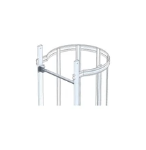 ZARGES Biztonsági sorompó rugós szerkezettel, nemesacél