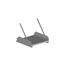 ZARGES Tartályautó létrához Bordázott alumínium járólap 600mm