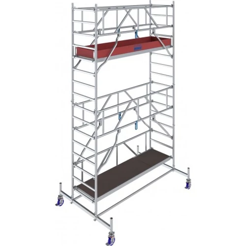 Krause Stabilo Gurulóállvány 10-es Sorozat 2,50x0,75 Munkamagasság: 5,40 m