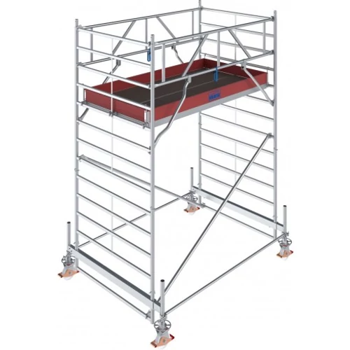 Krause Stabilo Gurulóállvány 500-as Sorozat 2,50x1,50 Munkamagasság: 4,40 m