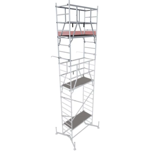 Krause Monto Protec ClimTec Munkaállvány II.Magasítás (Munkamagasság: 7m)