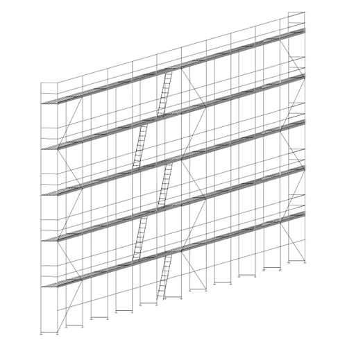 TERRA 70 Homlokzati Állványrendszer csomag  - 372 m2