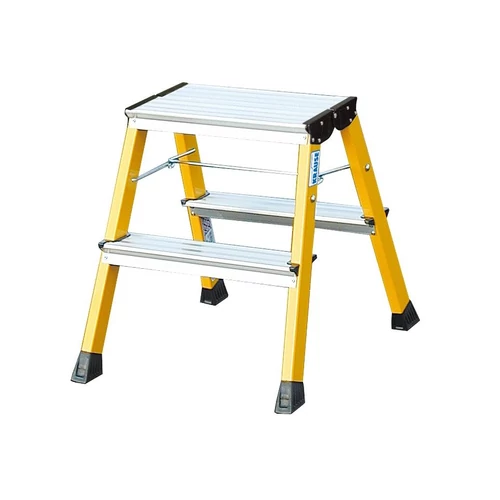 Krause Monto Rolly Gurítható Lépcsőfokos Fellépő 2X2 Fokos Sárga