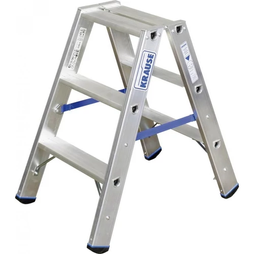 Krause Stabilo Két Oldalon Járható Lépcsőfokos Állólétra 2X3 Fokos