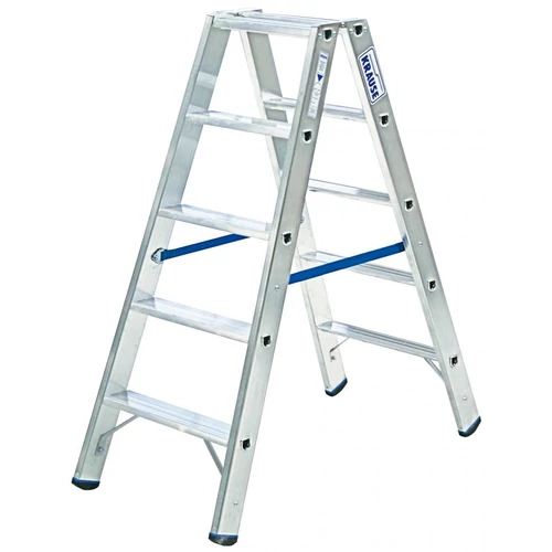 Krause Stabilo Két Oldalon Járható Lépcsőfokos Állólétra 2X5 Fokos