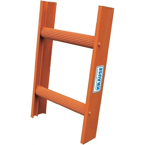 Krause Stabilo Kéményseprő Alumíniumlétra (Vörös) 7 Fokos