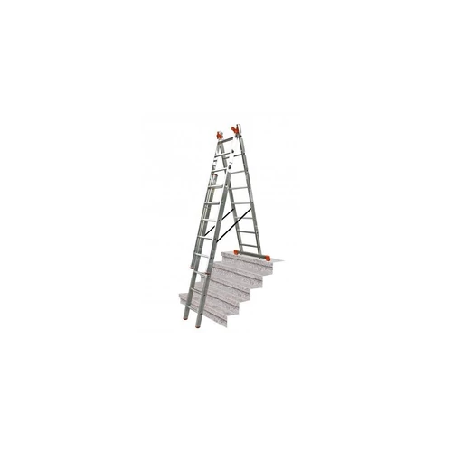 Krause Tribilo Létrafokos Sokcélú Létra 3X12 Fokos Lépcsőfunkcióval