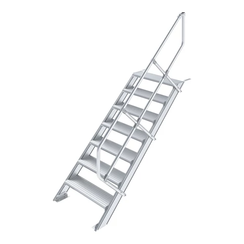 Krause LÉPCSŐ (KÖNNYŰFÉM), 7 FOKOS 0,8 M, 45°