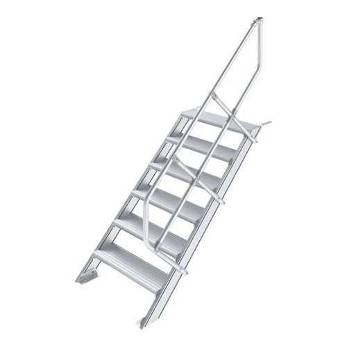 Krause LÉPCSŐ (KÖNNYŰFÉM), 6 FOKOS 1,0 M, 45°