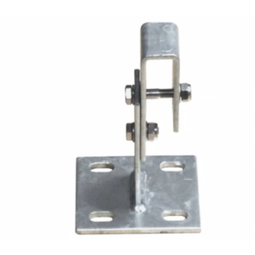 Krause RENDSZERELEM FALI RÖGZÍTŐ100-150 MM ÁLLÍTHATÓ, ALAPLEMEZ 120x120 MM