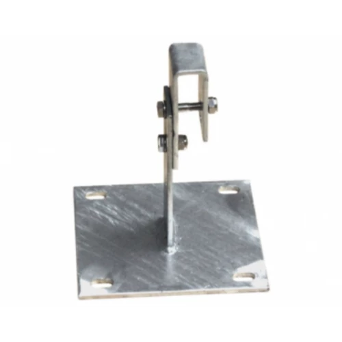 Krause RENDSZERELEM FALI RÖGZÍTŐ 100-150 MM ÁLLÍTHATÓ, ALAPLEMEZ 200x200 MM