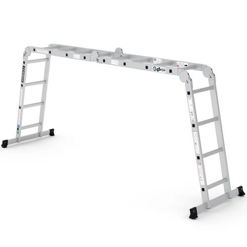 Cagsan QUADRO Univerzális létra 4x5 fokos (Munkamagasság: 4 - 6,3m)   