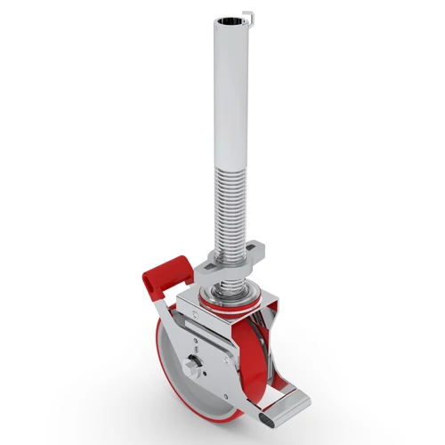 Cagsan Fékezhető Kerék 200 mm állítható magassággal