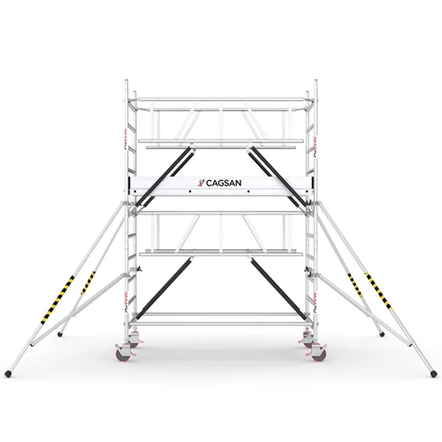 Cagsan ProTUBE LN230_(240) gurulóállvány - dupla széles (Munkamagasság: 4,3m)