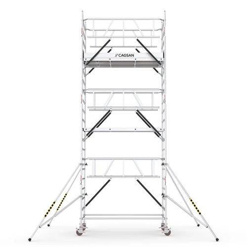 Cagsan ProTUBE LN530_(240) gurulóállvány - dupla széles (Munkamagasság:7,3m)